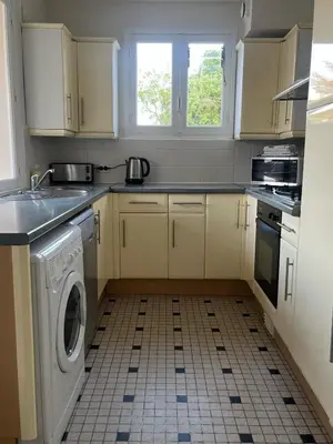 Cuisine ou kitchenette dans l'établissement La Boulaie - lovely gite with private pool