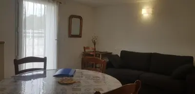 Coin salon dans l'établissement Les appartements de Mansart