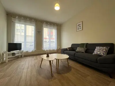 Coin salon dans l'établissement Escale 21