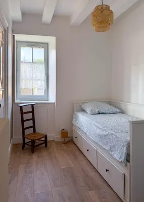 Un ou plusieurs lits dans un hébergement de l'établissement Le gîte de la Roche
