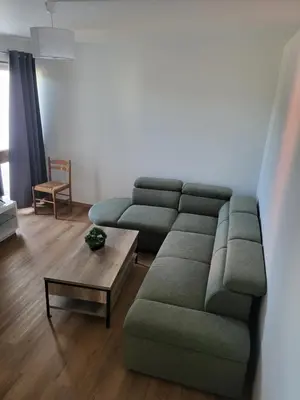 Coin salon dans l'établissement charment appartement au pied de trame