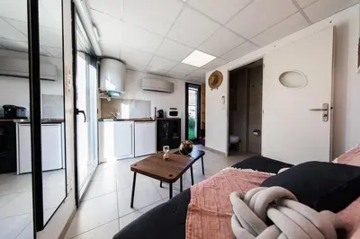Cuisine ou kitchenette dans l'établissement Le petit répit châteaux Islette -Azay - CNPE