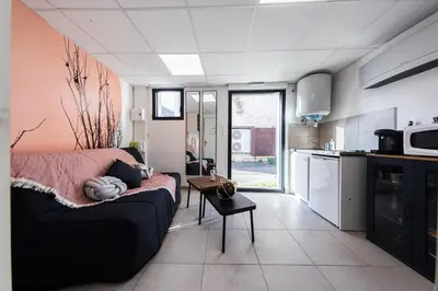 Cuisine ou kitchenette dans l'établissement Le petit répit châteaux Islette -Azay - CNPE