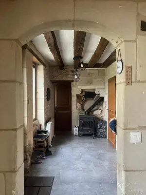 Coin salon dans l'établissement CHAMBRES D'HOTES EpLABONNE