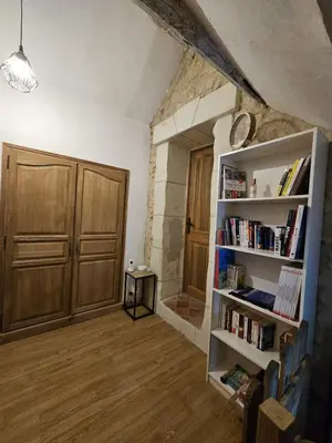 Bibliothèque dans le B&B/chambre d'hôtes