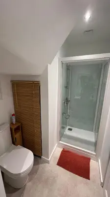 Salle de bains dans l'établissement L 'Escale Amicale