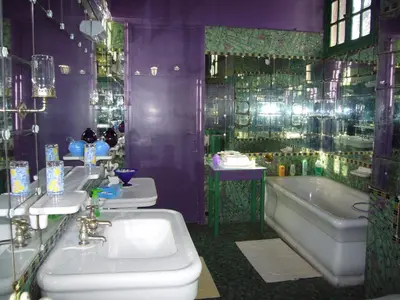 Salle de bains dans l'établissement Le Manoir du coeur volant B&B