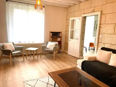 Coin salon dans l'établissement Ailanthus