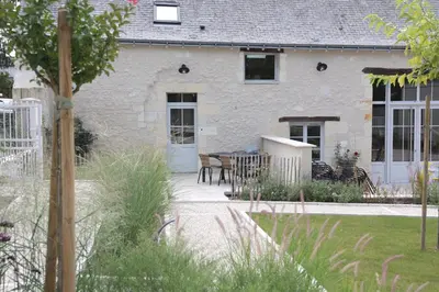 Jardin de l'établissement Gite Vergers de Fontenay La Loire