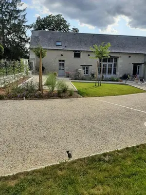 Jardin de l'établissement Gite Vergers de Fontenay La Loire
