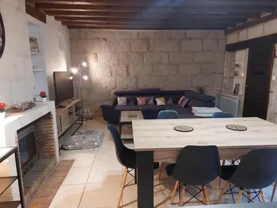 Coin salon dans l'établissement La Tourangelle