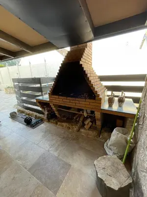 Balcon ou terrasse dans l'établissement Appartement en résidence