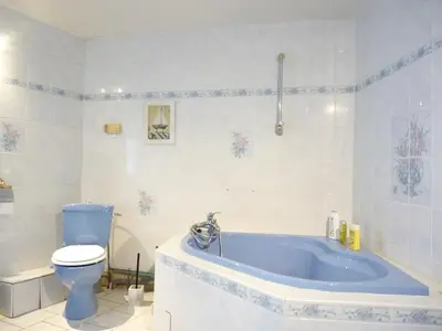 Salle de bains dans l'établissement La Fernandiere, Historic Home, Garden and Pool