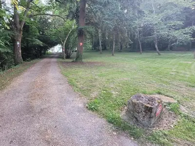 Paysage naturel près de la maison de vacances