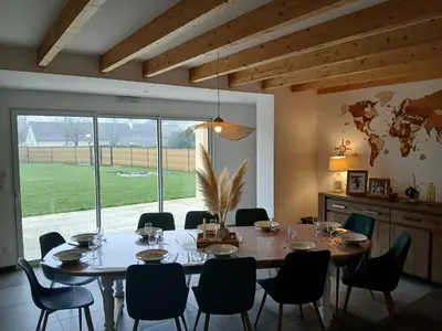 Coin salon dans l'établissement Maison a 12 mn du circuit des 24h