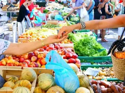 Nourriture dans la maison de vacances ou à proximité