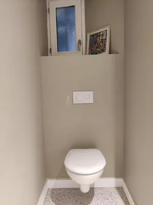 Salle de bains dans l'établissement Cœur de Chinon, tout confort !