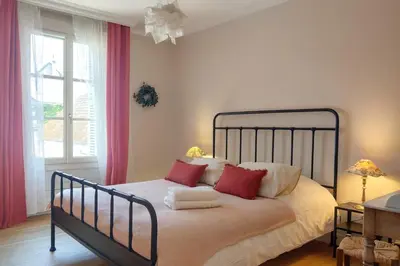 Un ou plusieurs lits dans un hébergement de l'établissement Les Maisons d'Amboise