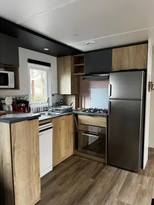 Cuisine ou kitchenette dans l'établissement Le Dugny'tique, un endroit fantastique !