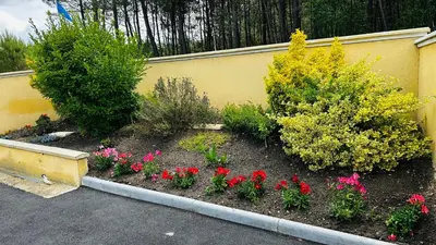 Jardin de l'établissement La Régence Ch 2