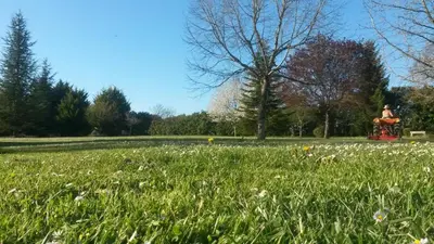 Jardin de l'établissement La Marelle
