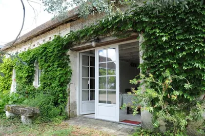 Jardin de l'établissement Les Berthiers - région des châteaux et des vignes