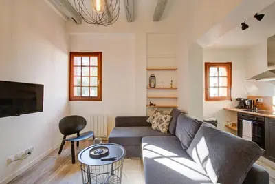 Cuisine ou kitchenette dans l'établissement La cabane - A l Ombre des vieilles poutres