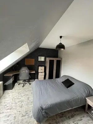 Un ou plusieurs lits dans un hébergement de l'établissement Maison proche du Circuit des 24h