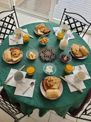 Nourriture dans le B&B/chambre d'hôtes ou à proximité