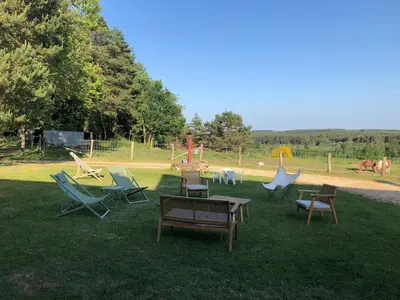 Paysage naturel près de la maison de vacances