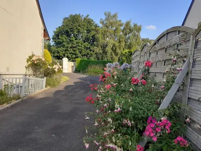 Jardin de l'établissement La chambre aux papillons