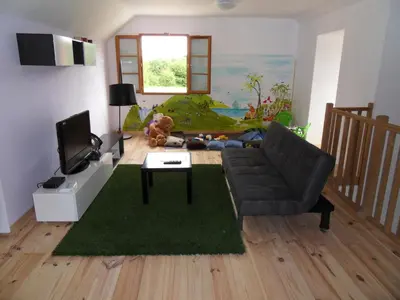 Télévision ou salle de divertissement dans l'établissement Madinina'S Cube