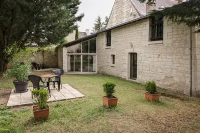 Jardin de l'établissement Le pressoir du prieuré