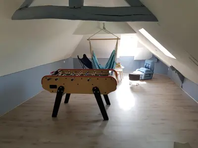 Salle de jeux dans l'établissement La Récréation Lochoise Maison 7pers, Zoo de Beauval