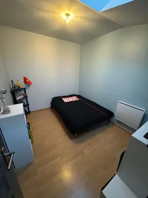 Coin salon dans l'établissement Chambre chez l habitant à 400 m du circuit des 24h