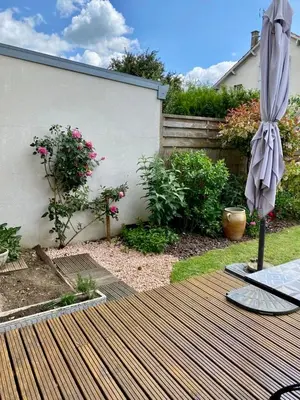 Jardin de l'établissement Pablo house - 24h du mans