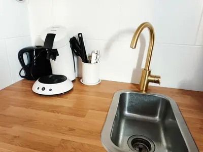Plateau bouilloire dans l'établissement Le nid d'Origet centre-ville wifi cosy