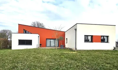 Bâtiment de la maison de vacances
