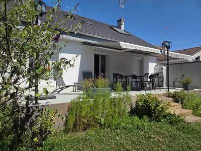 Jardin de l'établissement 2 Chambres pour évènement circuit Bugatti