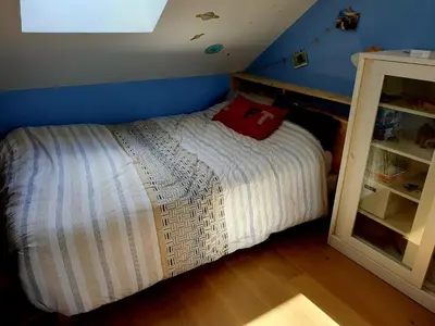 Un ou plusieurs lits dans un hébergement de l'établissement 2 Chambres pour évènement circuit Bugatti