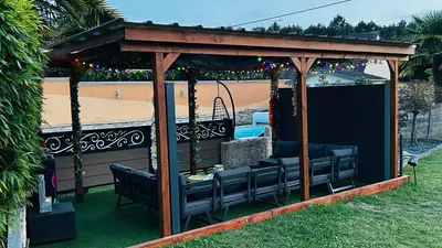 Terrasse ou espace extérieur de l'établissement Circuit des 24H du Mans - 8 personnes