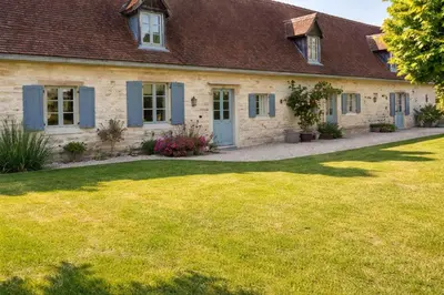 Jardin de l'établissement La longère du golf