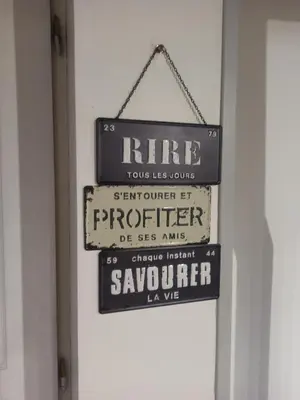 Certificat, récompense, panneau ou autre document affiché dans l'établissement Gite La Trotiniere