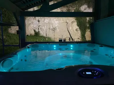 Plan de l'établissement Gîte de charme en Touraine avec spa et jardin privé - FR-1-381-610