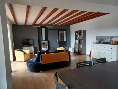 Coin salon dans l'établissement Bienvenue à la maison !