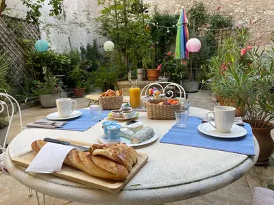 Nourriture dans le B&B/chambre d'hôtes ou à proximité