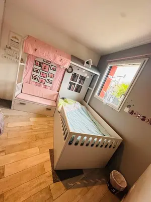 Cuisine ou kitchenette dans l'établissement Maison saint mars d outille