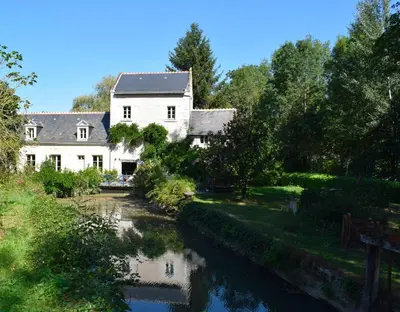 Paysage naturel près de the country house