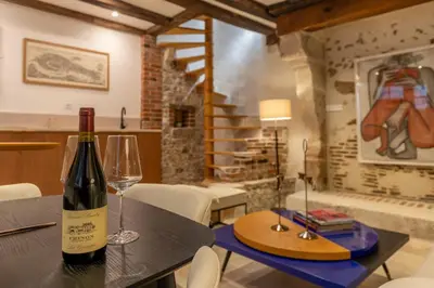 Plan de l'établissement L'Écrin sous le Château - Sauna et Raffinement - Classé 4 étoiles