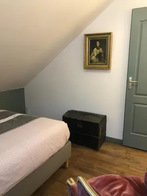 Un ou plusieurs lits dans un hébergement de l'établissement Maisonnette